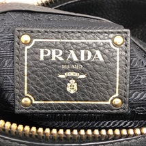 プラダ PRADA 2WAYトートバッグ 1BC032 ブラック レザー トートバッグ レディース 中古_画像5