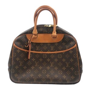 ルイ・ヴィトン LOUIS VUITTON ドーヴィル M47270 モノグラム PVCコーティングキャンバス ハンドバッグ レディース 中古