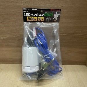 即決！LEDペンタゴンライト MINI PNT-30 3,000ルーメン 新品未使用 税込