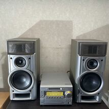 KENWOOD MD・3CD コンパクトディスクシステム　RD-SG55MD +スピーカーLS-J9(L・R)_画像2