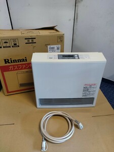 管3(大能力、動作保証付き、即発送)Rinnai ガスファンヒーター RC-S5801E 都市ガス用 (大能力、木造15畳 コンクリート21畳) ガスホース付