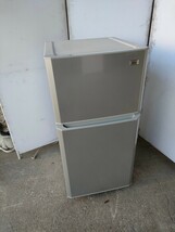 管16（中古良品、東大阪市渋川町引取大歓迎）Haier/ハイアール☆106L☆2ドア冷凍冷蔵庫☆右開き☆シャワー冷却方式採用!!JR-N106H_画像1