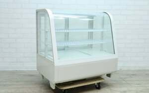 [G1210]* region limited sale goods *.. delivery * opening market * refrigeration showcase *4 surface glass * the back side sliding door *RT-100L*