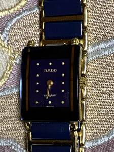 ★RADO　ラドー　DIASTAR　ダイアスター　153.0283.3N　セラミック　レディース腕時計　不動品　現状品★0614