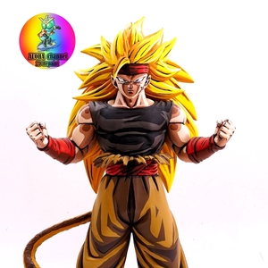 ドラゴンボール 超サイヤ人3 バーダック フィギュア フルリペイント 2D 二次元塗装 2次元 MASTERISE DRAGON BALL 一番くじ