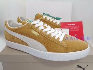 28.5cm PUMA SUEDE 90681 365942-03 HONEY MUSTARD-PUMA WHITE スウェード スエード マスタード×ホワイト プーマ