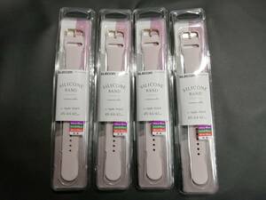 [4ko] Elecom Apple Watch 45 44 42mm for silicon band sweat . water . strongly installation feeling. is good silicon made pink AW-45BDSCGPN 4549550240758