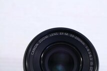 ●【美品】Canon キャノン 望遠ズームレンズ EF-M 55-200mm F4.5-6.3 φ52mm カメラ 撮影 動作未確認【10893087】_画像5