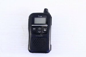 ●iCOM/アイコム IC-4110 WITH CALL 特定小電力トランシーバー 本体のみ ブラック 動作未確認【10893292】