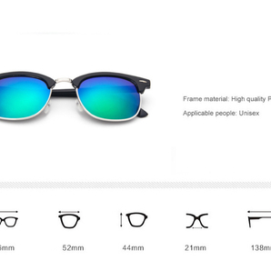 サングラス メガネ サーモント レンズ 伊達メガネ UV400 スモーク 紫外線カット 目の保護 日焼け対策 男女兼用 メンズ ブルーの画像4