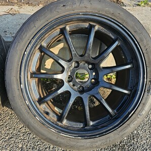 WORK エモーション 11R 9.5J 17インチ ドリケツの画像3