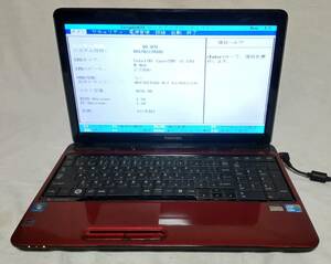 TOSHIBA■東芝■ノートパソコン■dynabook■T350/56AR■win7■CORE i5■未確認ジャンク