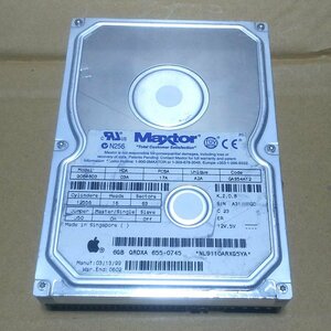 即納 送料無料 3.5インチ HDD IDE Maxtor 90648D3 6GB 不良セクタ無し APPLEロゴ 必ず内容確認