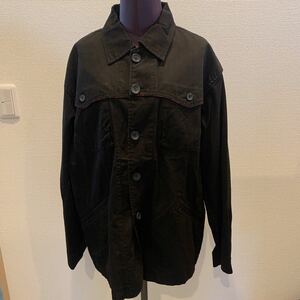 WOOL RICH ウールリッチ　カバーオール　コットン　ジャケット　ブラック 表記サイズL ひ