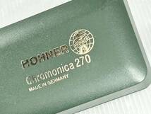 ハーモニカ HOHNER Chromonica270 クロマチック UESD 未洗浄 現状品_画像6