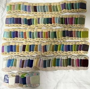 【未使用品多数】絹糸　手縫い糸　絹縫糸　シルク　絹100% カネボウ　金亀　孔雀などなど　150個くらい