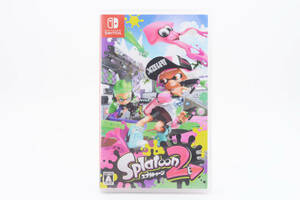 送料360円 【ケース付き】 任天堂 Switch スプラトゥーン2 ゲーム ソフト #8538