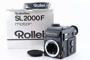 【希少品な元箱付き】　ROLLEIFLEX ローライフレックス SL2000F カメラ 通電モーターOK 現状品 同梱可能 #8411