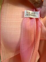 わぉ新登場☆ピーチ絣☆横浜シルクスカーフストール☆絹100%日本製☆閉店セール_画像3