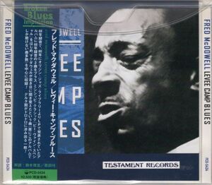 Fred McDowell[ domestic record Blues CD] Levee Camp Blues (P-Vine PCD-5434) 1998 year / Mississippi Blues Slide / Fred *makda L 