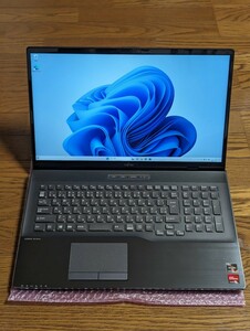 超美品 17.3型フルHD Windows11Pro/富士通NH77F3/高性能AMD Ryzen 7/メモリ8GB/SSD512GB/DVDマルチ/HDMI