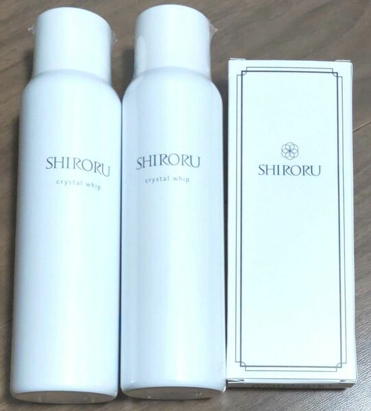 SHIRORU シロルクリスタルホイップ2本&VCホワイトゲル1本 