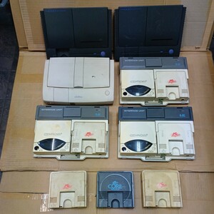 L1408　★NEC PCエンジン CD-ROM2 インターフェースユニット CORE GRAFX PC Engine Duo Duo-R 動作未確認 大量 まとめ売り ジャンク セット