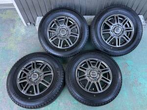 LAYCEA 12×4J+42 4H-100＆ブリジストンW300 145/80R12 2021年 エブリィキャリーハイゼット軽バントラ