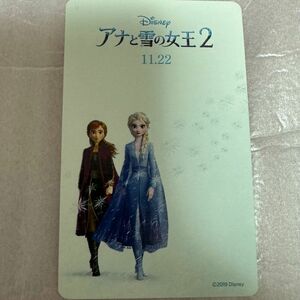 使用済 ムビチケ アナと雪の女王2 小人