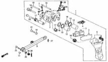 CBX750F 22,24,25,26番の部品です