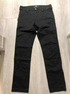 BLUCO スリムワークパンツ ブルコ SLIM WORK PANTS M 色ブラック