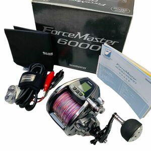 【美品】SHIMANO シマノ フォースマスター6000 電動リール