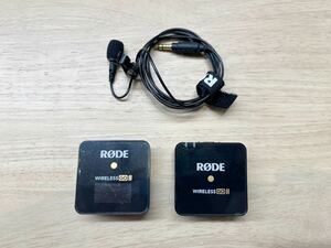 RODE Wireless Go II ワイヤレスマイク 1受信機