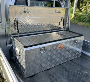  универсальный aluminium box ящик для инструментов ящик для инструментов легкий грузовик кузов грузовик место хранения . доска размер 1100×470×420mm [ бесплатная доставка ]