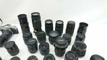 【ジャンク品】フィルムカメラ/レンズ/ケース/フード 他 パーツ まとめセット Canon/Nikon/MINOLTA 他 菅105_画像3