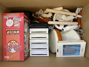 ゲーム機器 セット 検索： WII WIIU 本体 太鼓の達人 太鼓とバチ Wiiハンドル コントローラー 菅56