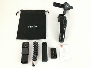 【ジャンク品】DJI Action 2 Power Combo モザ MOZA スマホ・デジカメ用ジンバル Mini-P MAX 小型カメラ K9096 wa◇105