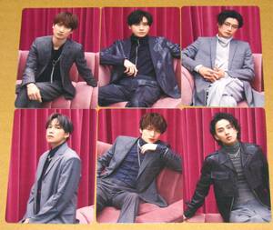 Kis-My-Ft2 -For dear life- 横浜会場限定 トレカ カード 6種セット HEARTBREAKER / C'monova 藤ヶ谷太輔 玉森裕太