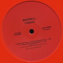 12 Maxwell Lifetime - Sony Music Entertainment Inc. CAS 24264_画像2