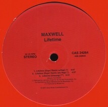 12 Maxwell Lifetime - Sony Music Entertainment Inc. CAS 24264_画像1