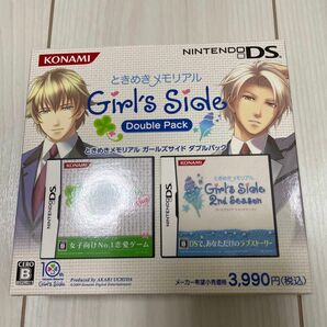 新品！【DS】 ときめきメモリアル Girl’s Side ダブルパック （1st Love Plus ＆ 2nd Season）