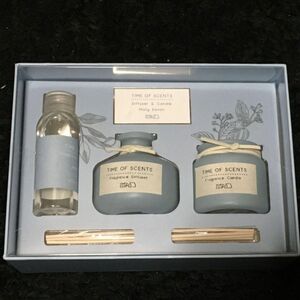 TIME OF SCENTS フレグランス ディフューザー & キャンドル アロマセット 石鹸の香り