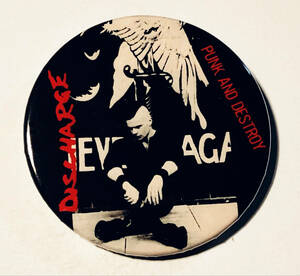 DISCHARGE - Punk And Destroy 缶バッジ 54mm #UK #punk #80's cult killer punk rock #custom buttons