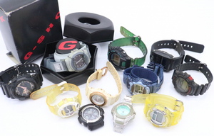 【ト滝】カシオ Casio 11点おまとめ 腕時計 ジーショック G‐SHOCK ベビージー Baby‐G ソーラー デジタル メンズ レディース DS587DEM39