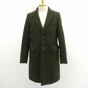 * Urban Research Sony этикетка Пальто Честерфилд зеленый размер M LA77-17S005 (0220474173)