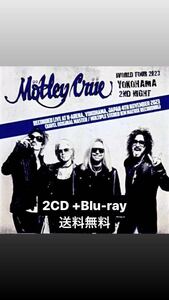 【最安】Motley Crue (2CD＋Blu-ray) World Tour 2023 Yokohama 2nd Night Limited Edition モトリークルー　デフレパード