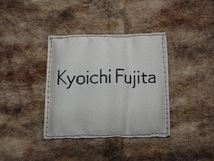 Kyoichi Fujita ファー使い圧縮ウールベスト□キョウイチフジタ/日本製/23*12*4-16_画像9