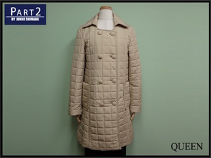 PART2 BY JUNKO SHIMADA quilting coat *15* part 2 Junko Shimada / large size /23*12*4-27