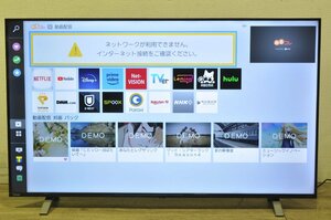 【1円スタート・美品】埼玉発　TOSHIBA　液晶テレビ　55C350X 2021年製　　MM IS