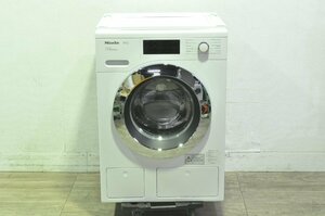 【1円スタート】埼玉発 Miele ドラム式衣類洗濯機 HW20-W 2022年製 YK MM
